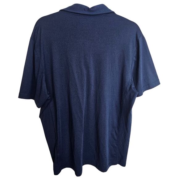 Untuckit Mens Polo Shirt Business Casual Preppy Size L Stretch Comfort Pullover - Picture 7 of 7